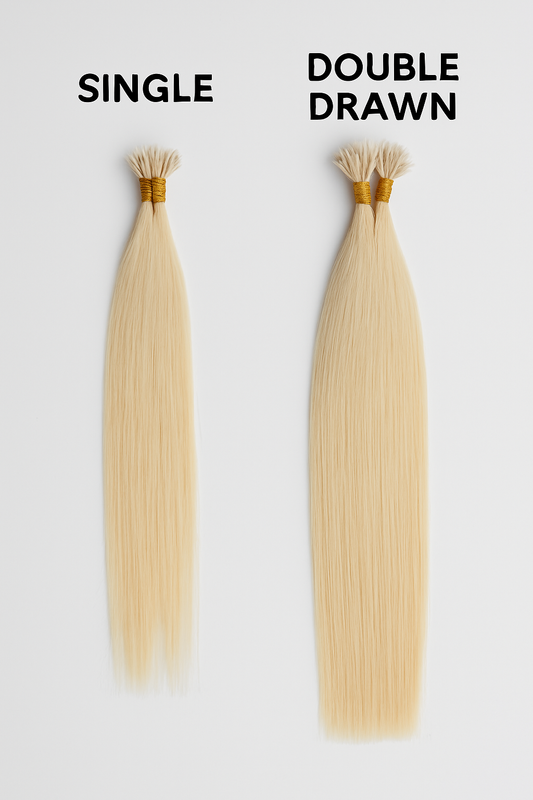 Double Drawn Hair Extensions: What Makes Them Premium?