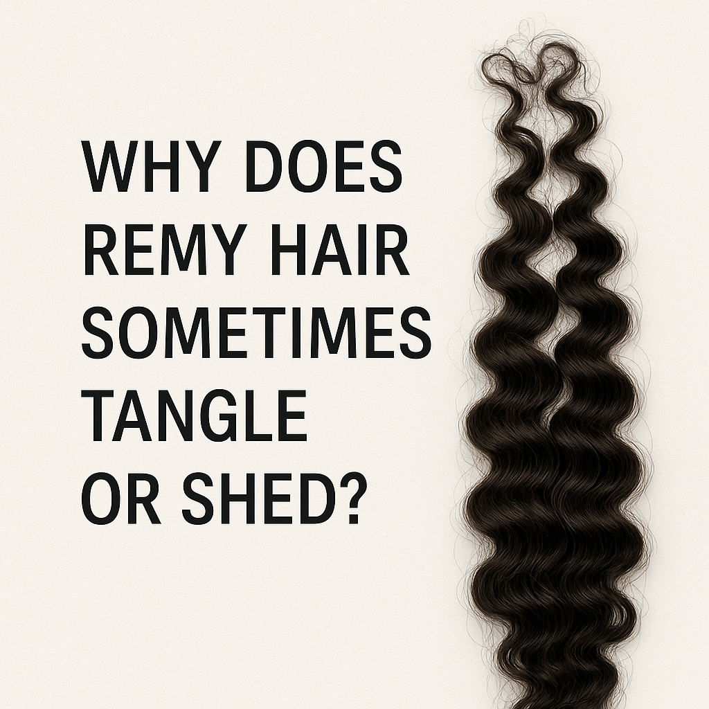 Why Does Remy Hair Sometimes Tangle or Shed?