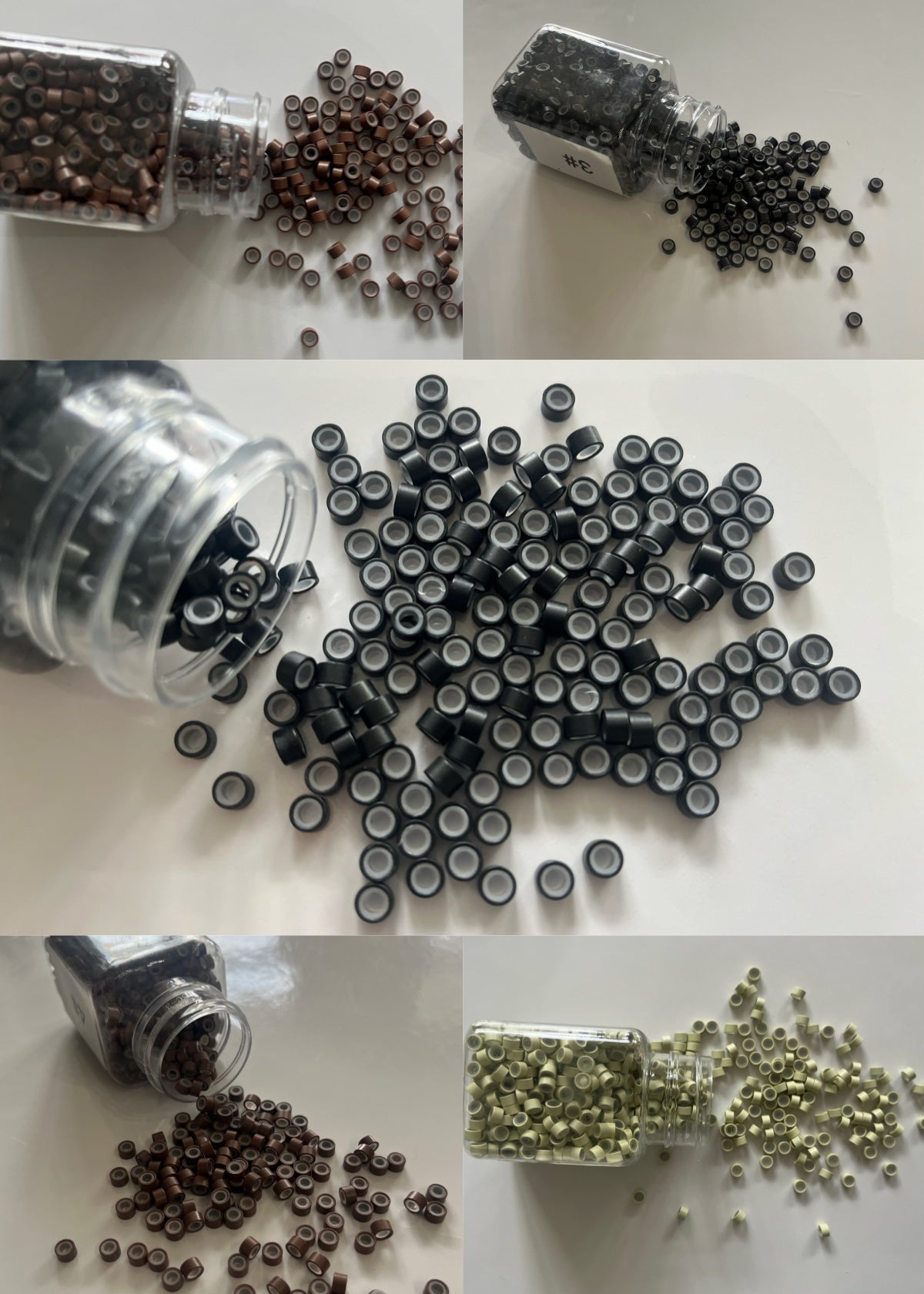 Nano Beads Hair Extension Installation Kit – 6-Piece Tool Set for Microlinks