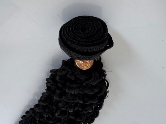 Natural Black #1B Weft Hair Extensions – Curly 2 | 100% Remy Human Hair | 100g Pack | 10''–30'' | Reusable | Ships from Canada