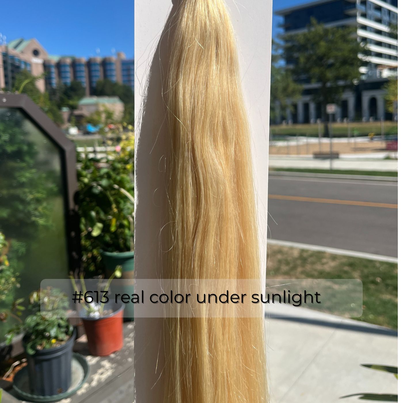 Golden Blonde #613 Tape-In Hair Extensions – 100% Remy Human Hair | 20 Tapes (50g) | 10’’–30’’ | Reusable