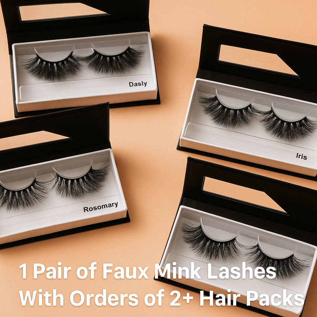 Natural Black #1B Tape-In Hair Extensions – 100% Remy Human Hair | 50g Pack | 10''–30'' | Reusable | Ships from Canada