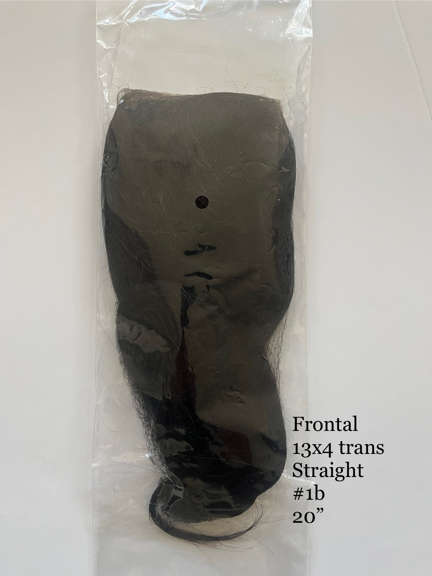 Natural Black #1B Straight Lace Frontal – 13x4 & 13x6 Transparent Lace | 100% Remy Human Hair | 12''–22'' | Seamless Hairline | Ships from Canada