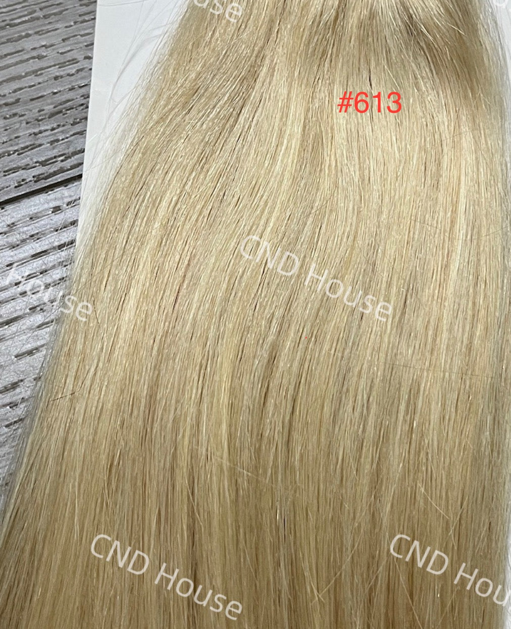 Blonde #613 Straight U Tip Fusion Hair Extensions – 100% Remy Human Hair | 100g Pack | 10''–30'' | Reusable | Ships from Canada