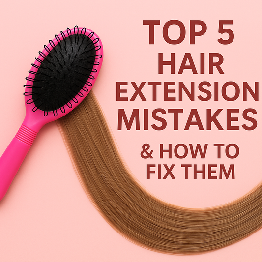 Top 5 Common Mistakes When Installing Hair Extensions (and How to Fix Them)