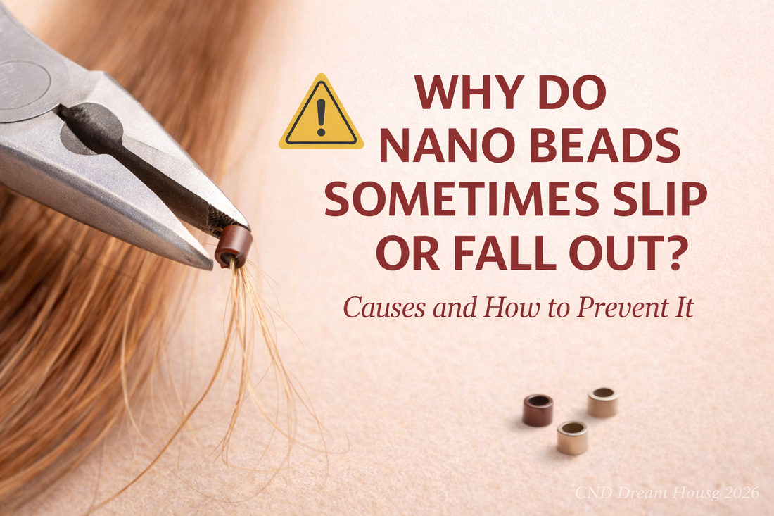 Why Do Nano Beads Sometimes Slip or Fall Out? Causes and How to Prevent It