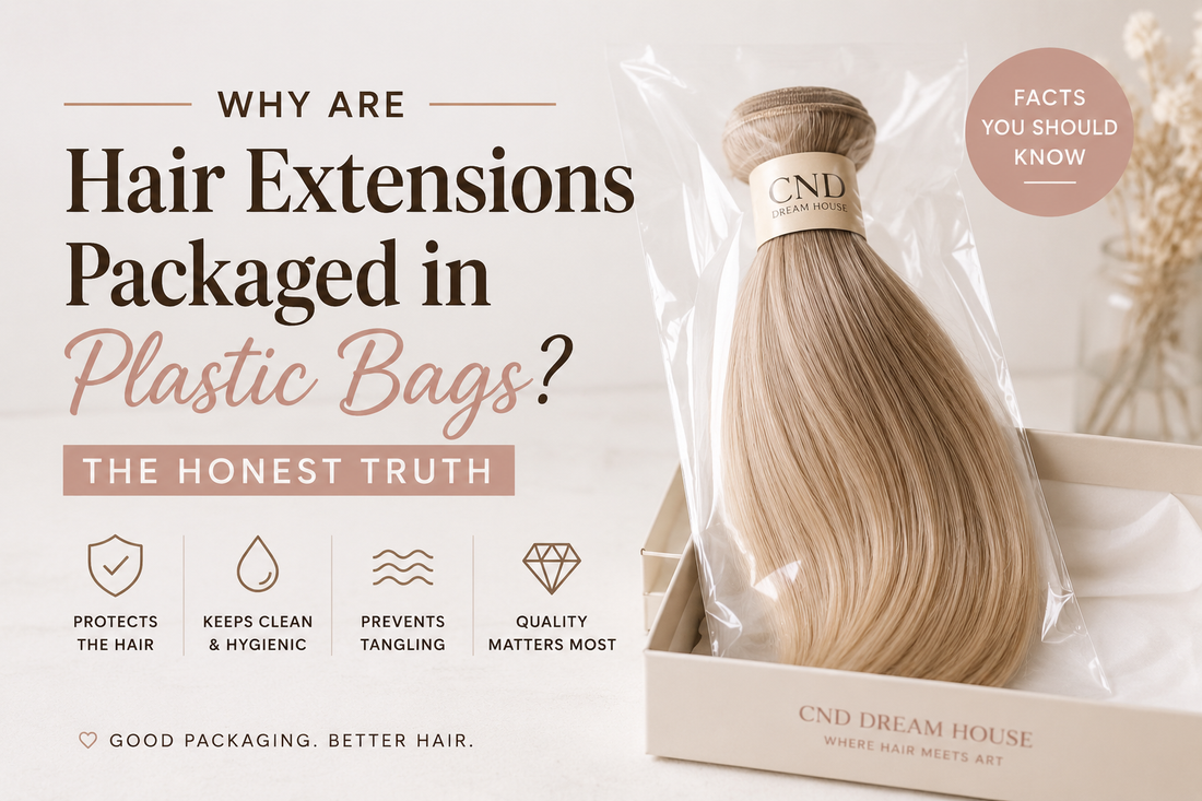 Why Are Hair Extensions Packaged in Plastic Bags? Is It a Bad Sign?