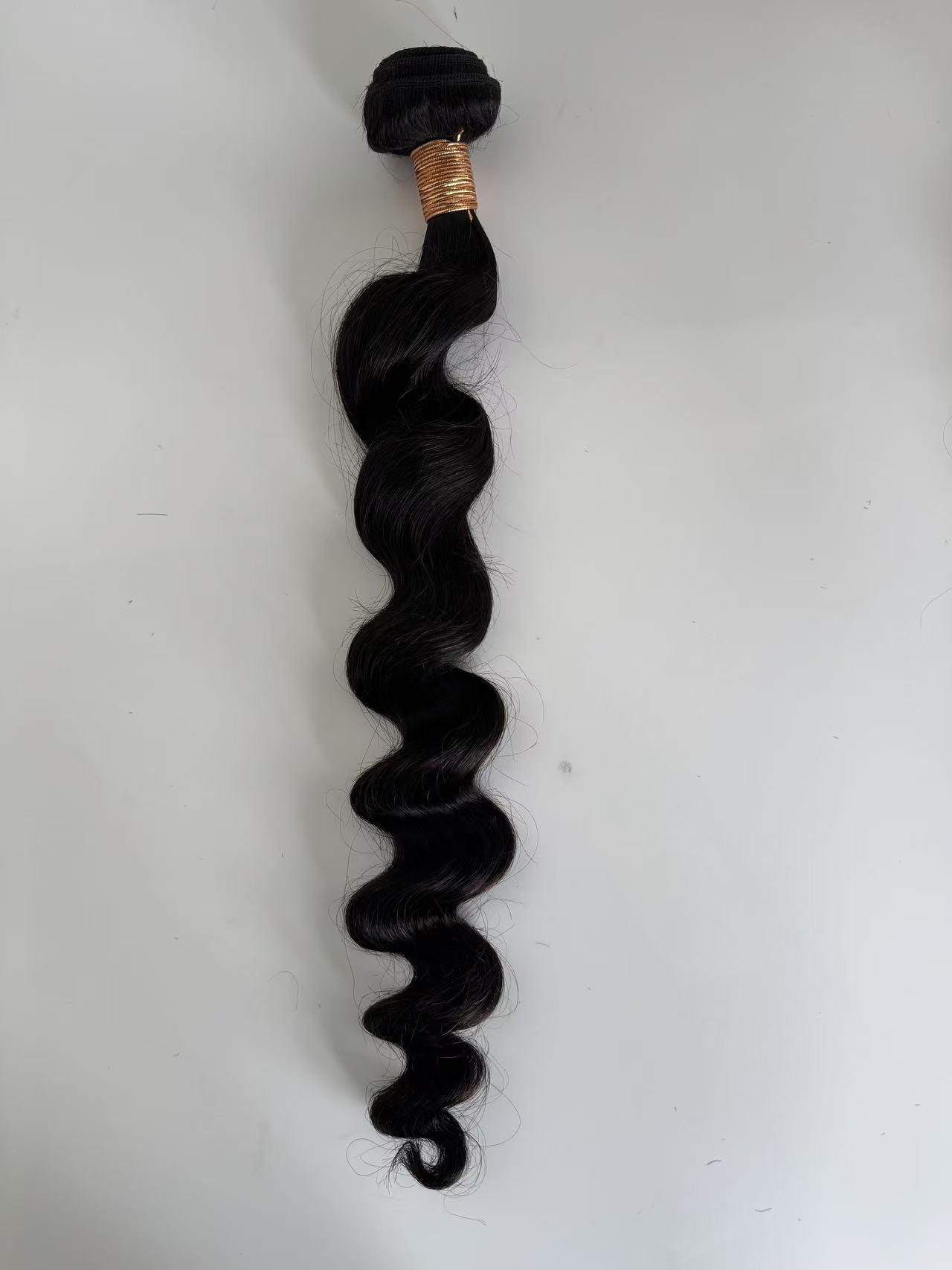 Natural Black #1B Weft Hair Extensions – Natural Wave | 100% Remy Human Hair | 100g Pack | 10''–30'' | Reusable | Ships from Canada