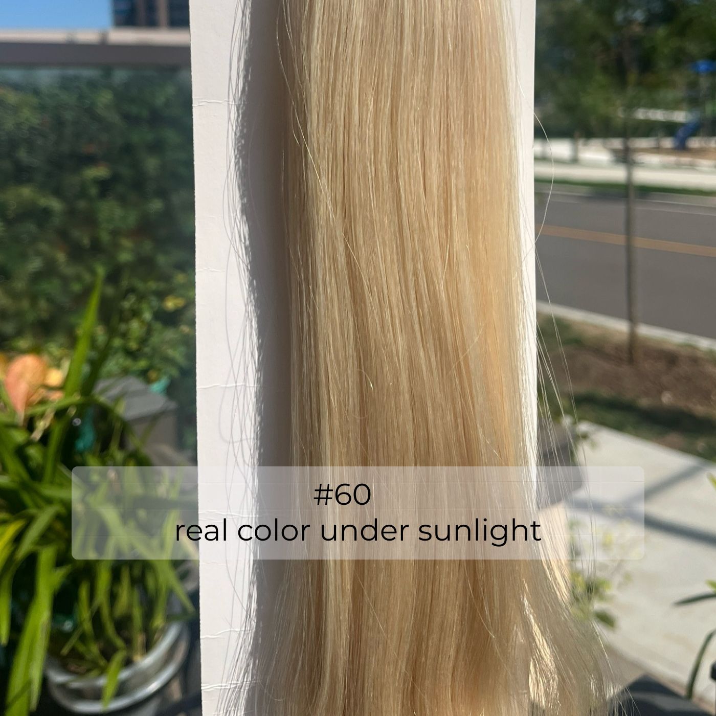 Light Blonde #60 Straight Weft Hair Extensions – 100% Remy Human Hair | 100g Bundle | 10’’–30’’ | Sew-In & DIY | Reusable