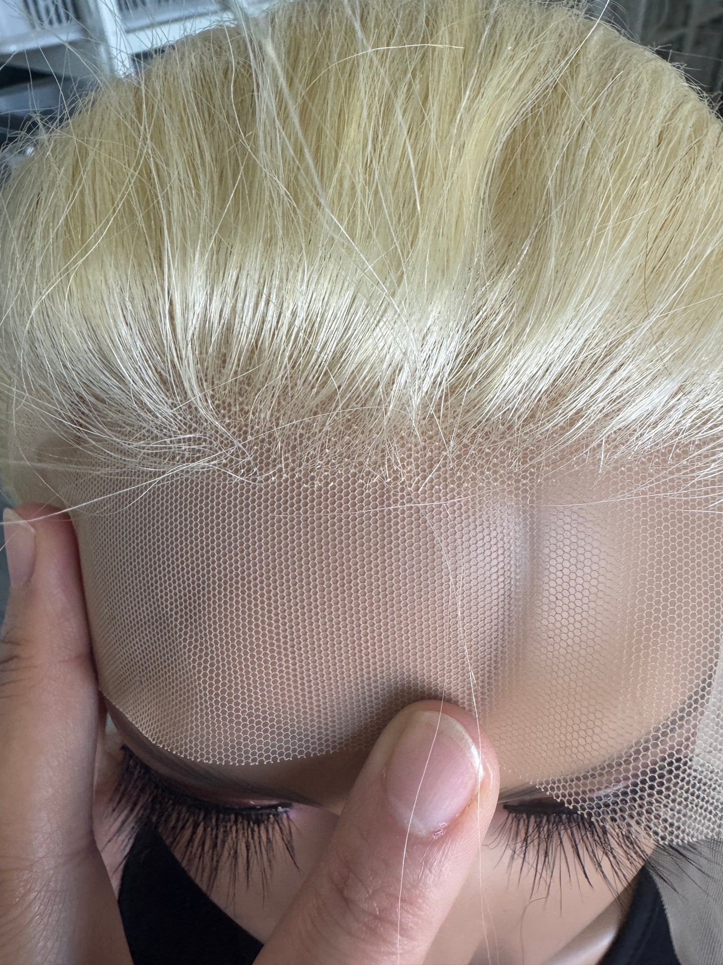 13x4 Transparent Lace Wig – Golden Blonde #613 Straight | 100% Human Hair | 180% Density | 12’’–28’’ | Bleach-Friendly