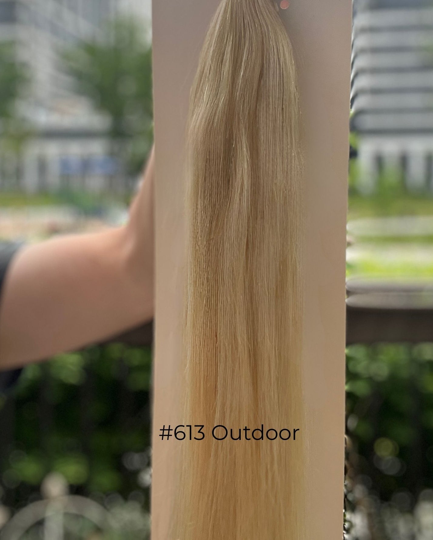 Golden Blonde #613 Straight Weft Hair Extensions – 100% Remy Human Hair | 100g Bundle | 10’’–30’’ | Sew-In & DIY | Reusable