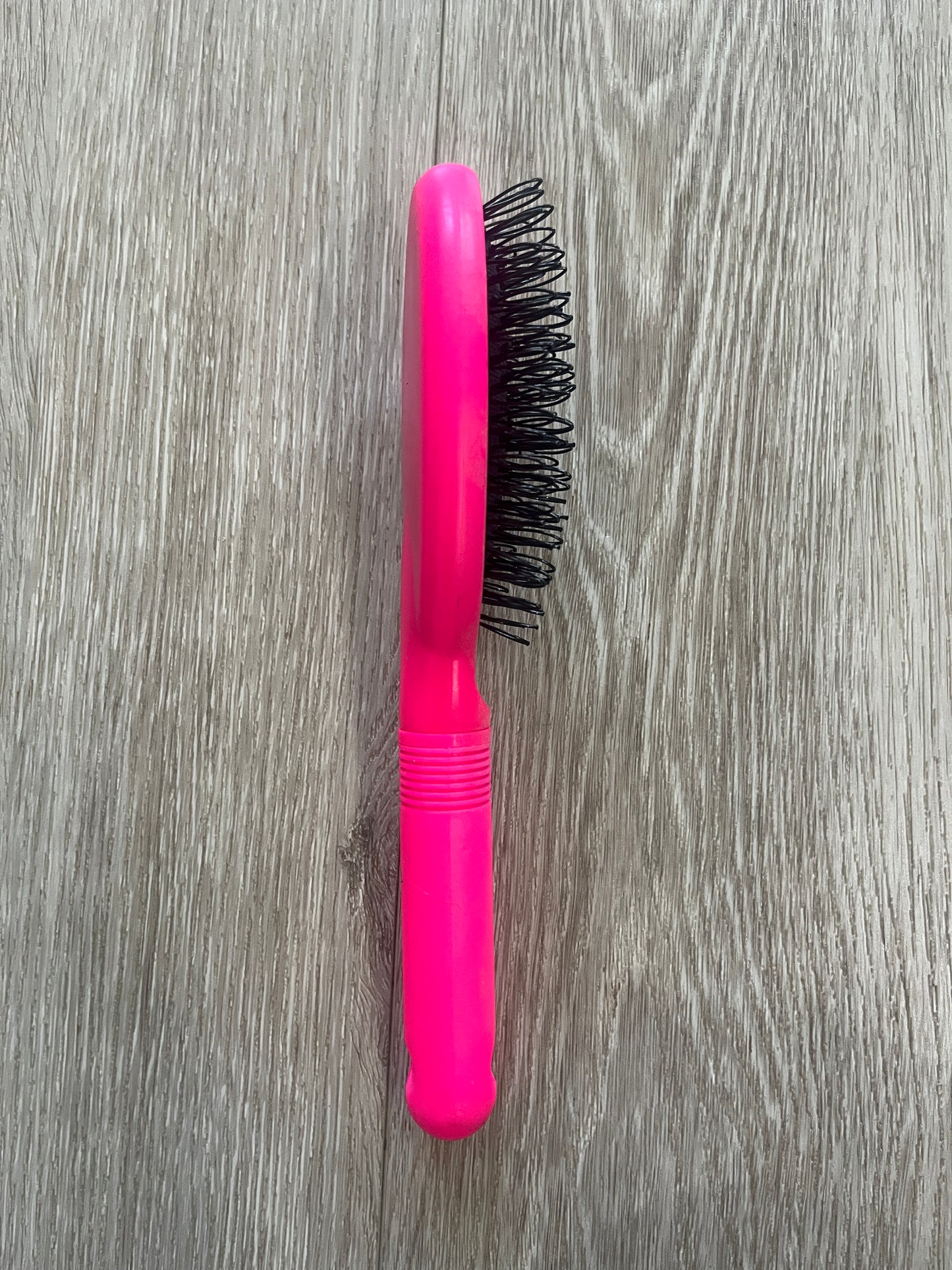 Detangling Hair Brush – Pink Handle with Flexible Bristles | Gentle on Scalp | Ideal for Wet & Dry Hair