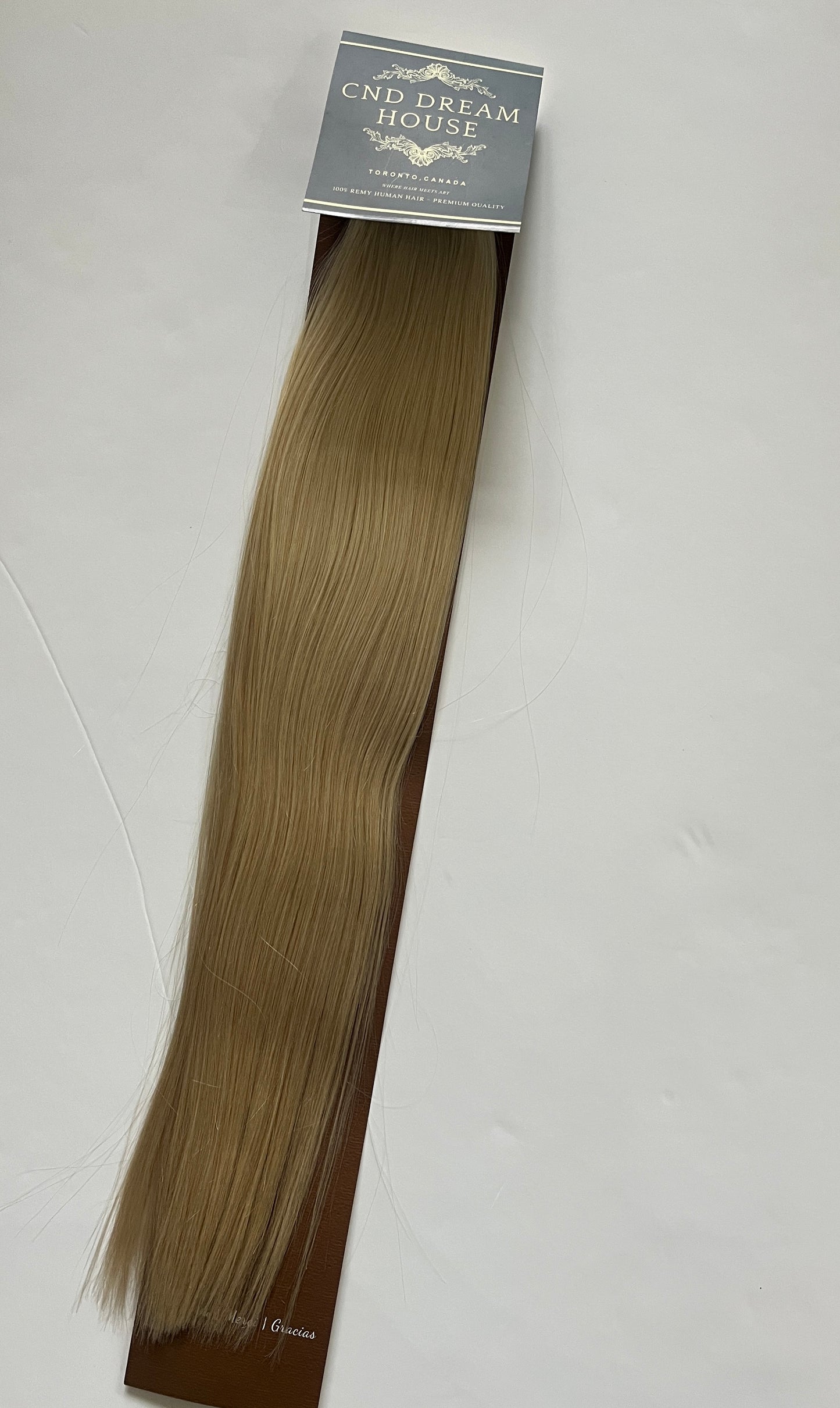 Premium Double Drawn Golden Blonde #613 Straight Weft Hair Extensions – 100% Remy Human Hair | 100g Bundle | 22’’ | Thick Ends | Sew-In & Professional Use