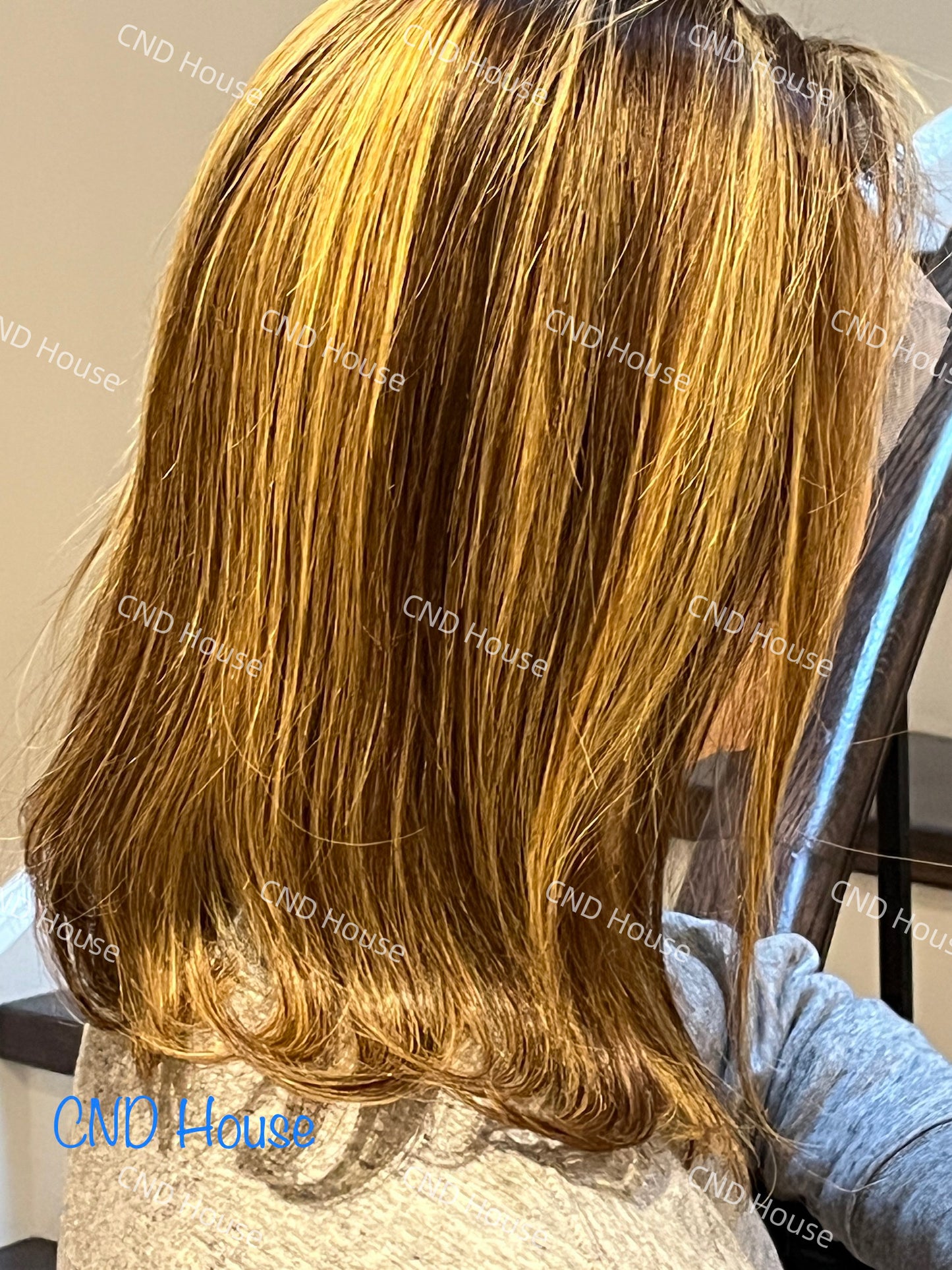 13x4 Transparent Lace Front Bob Wig – #4/#27 Highlight | 100% Human Hair