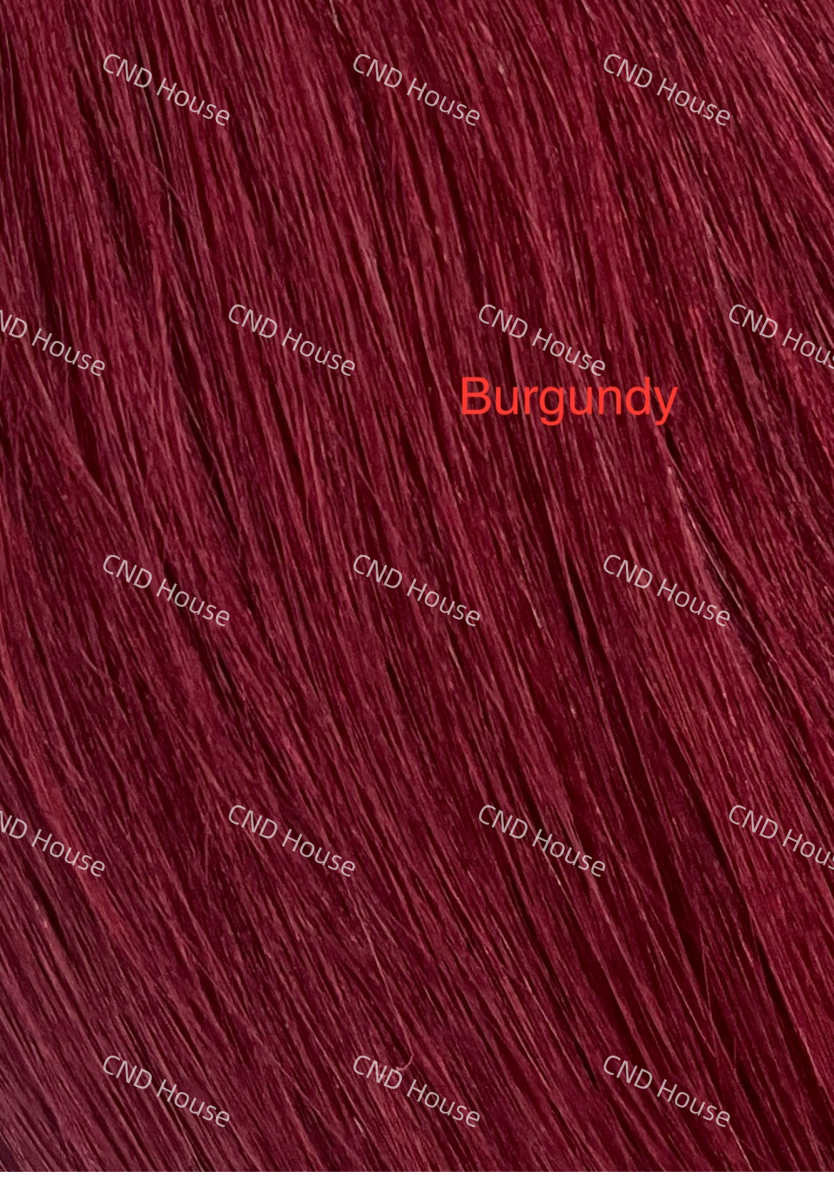 Burgundy Straight U Tip Fusion Hair Extensions – 100% Remy Human Hair | 100g Pack | 10''–30'' | Reusable | Ships from Canada