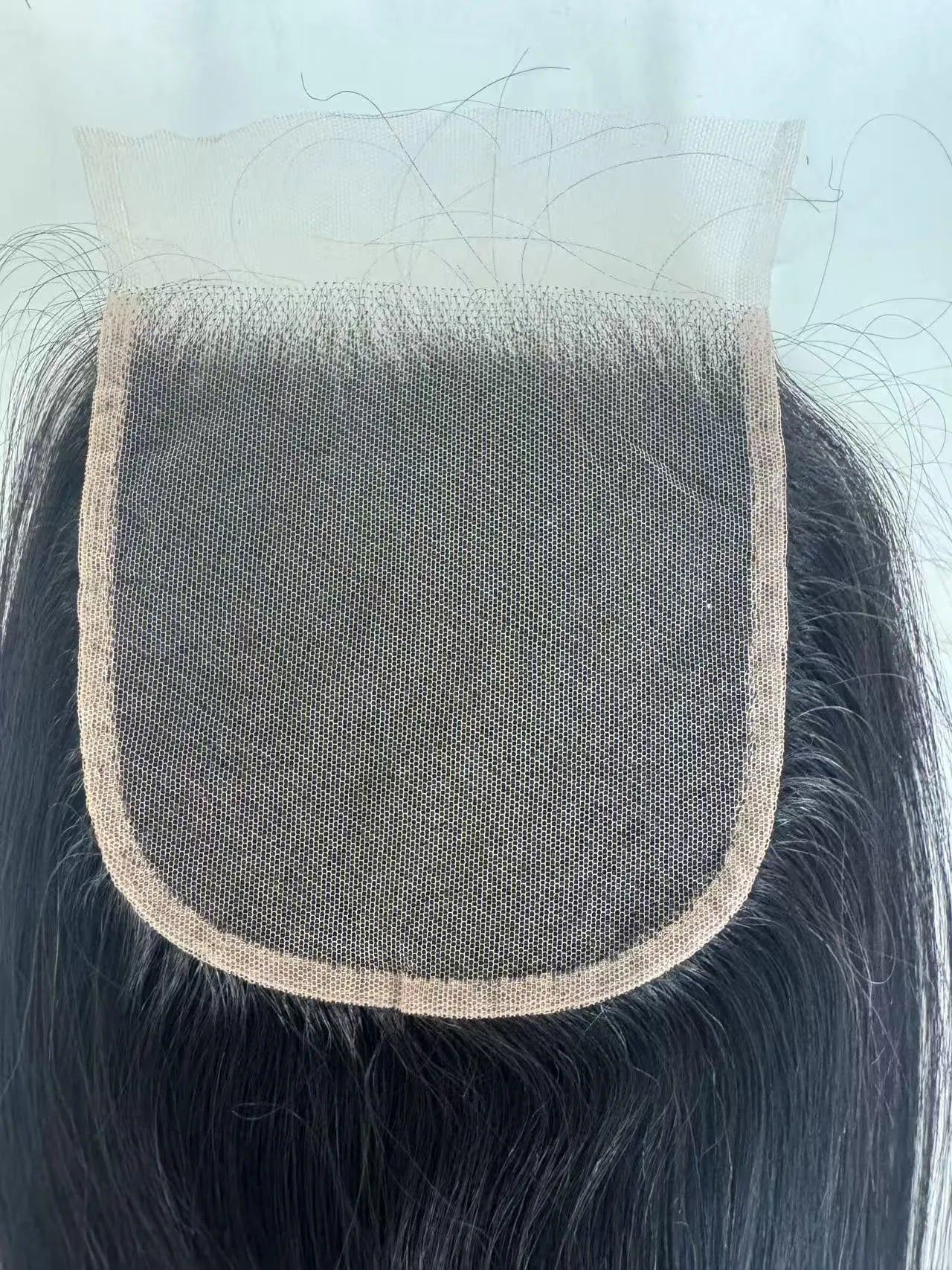 Natural Black #1B Straight Weft Bundle + Closure Set – 100% Remy Human Hair | 3 Bundles + 20” Transparent Lace Closure