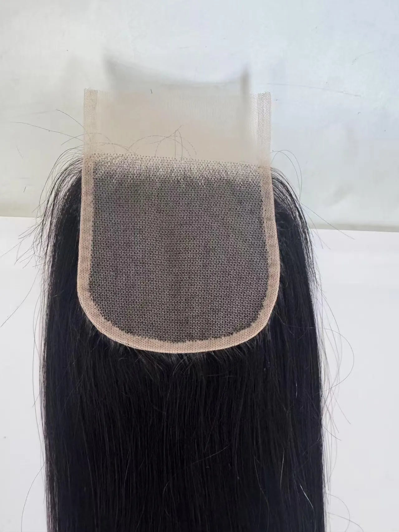Natural Black #1B Straight Weft Bundle + Closure Set – 100% Remy Human Hair | 3 Bundles + 20” Transparent Lace Closure
