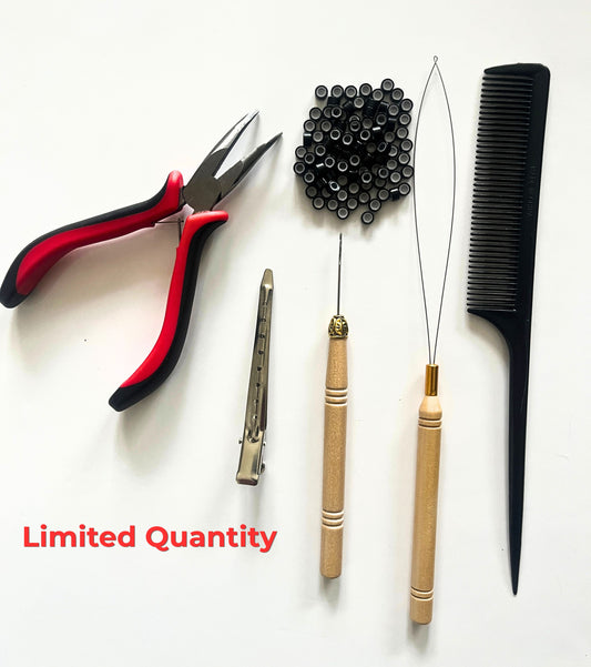 nano beads hair extension installation kit microlink tools CND Dream House