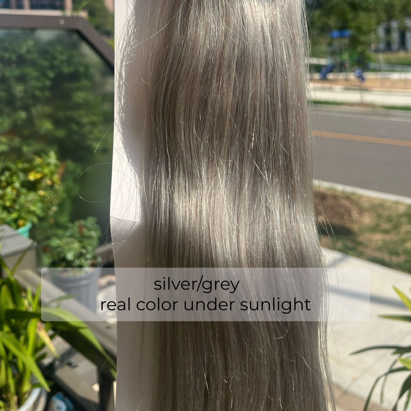 Silver Grey Straight U Tip Fusion Hair Extensions – 100% Remy Human Hair | 50g Pack | 10’’–30’’ | Keratin Pre-Bonded | Reusable
